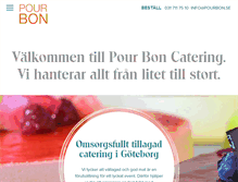 Tablet Screenshot of pourbon.se